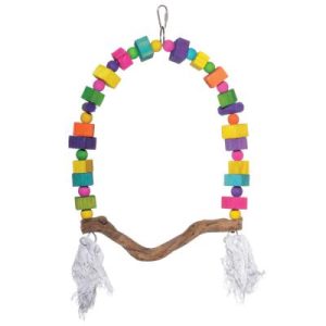 Pet bird fancy wood swing by Prevue Pet 300 x 300
