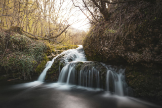 Earthy waterfall pic from Pexels 320 x 213