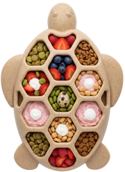 SpdaPup turtle enrichment lick mat & toy for power chewers 180 x 248